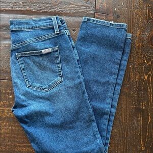 Joe’s Jeans Dark Blue Straight Leg Jeans with Back Pocket Tag